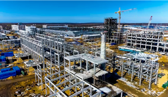 «Щекиноазот» продолжает строительство АМКАР пресс-службы АО