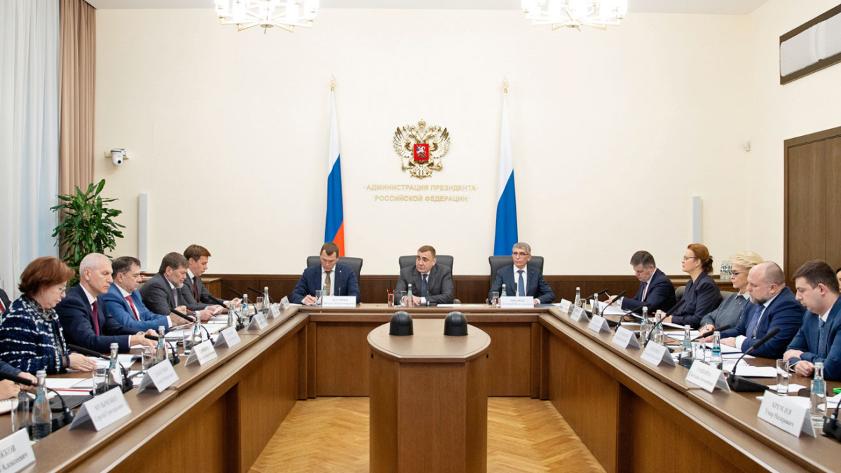 Миляев провел заседание рабочей группы по подготовке Совета при Президенте РФ Правительства Тульской области