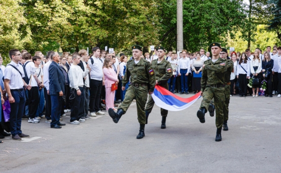 Щекинский политехнический колледж встретил первокурсников