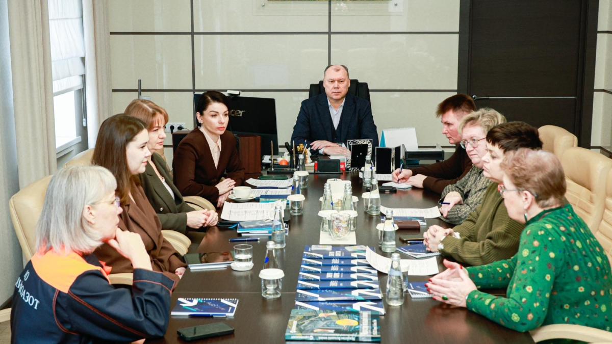 Представители ТГПУ им. Л.Н.Толстого посетили «Щекиноазот» пресс-служба