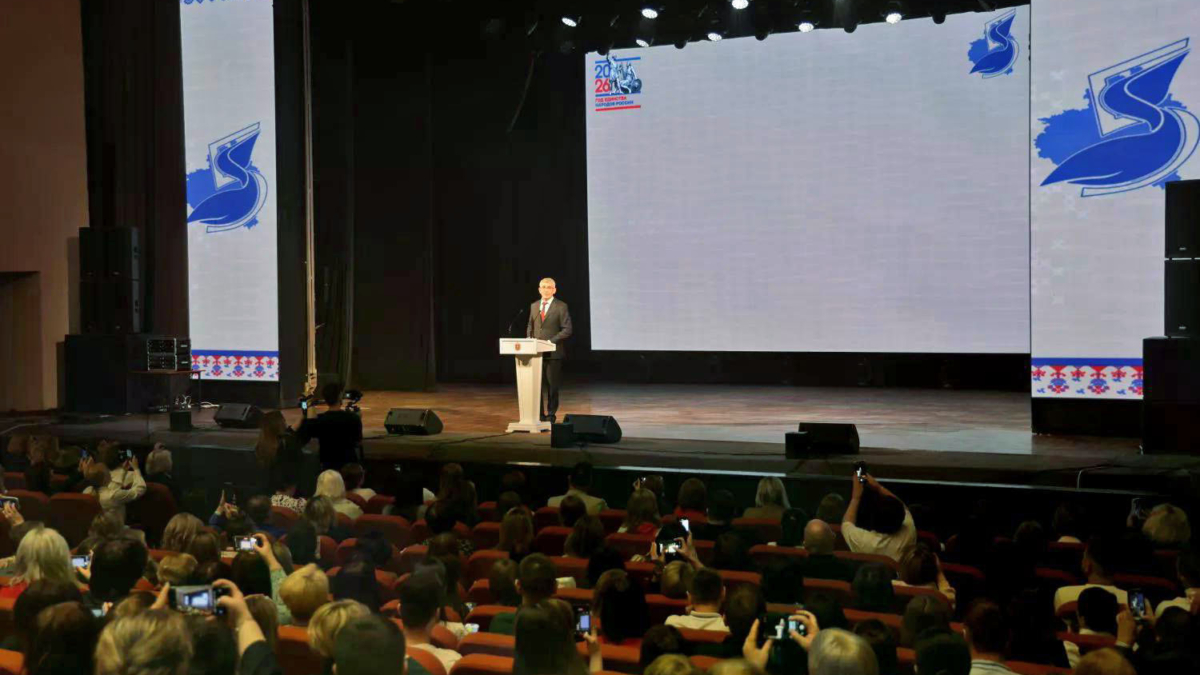 Миляев открыл в Туле Всероссийский фестиваль клубов «Учитель года» Правительство Тульской области