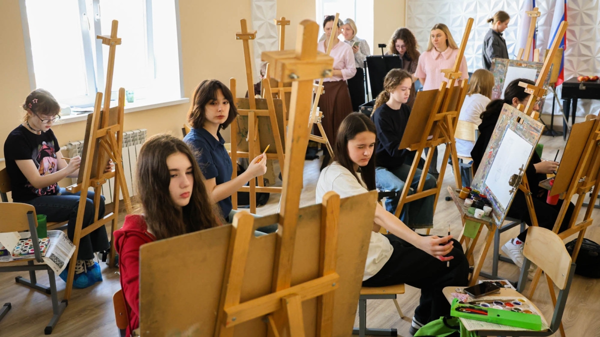 Мастер-класс по живописи от лучших педагогов страны пресс-служба