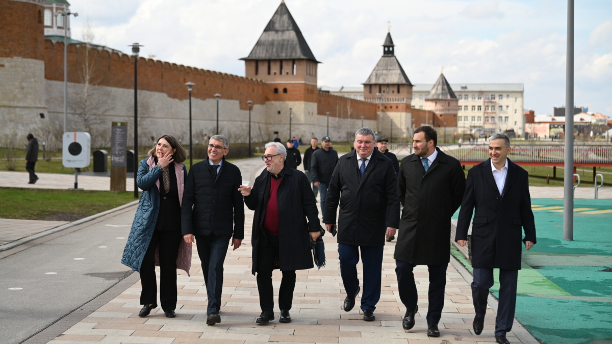 Миляев: Благоустройство новой набережной в Туле – проект амбициозный Правительство Тульской области